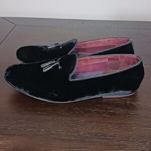 Ted Baker London Lilty Velvet Tassel Loafers Men's Slip On Dress Shoes Size 11